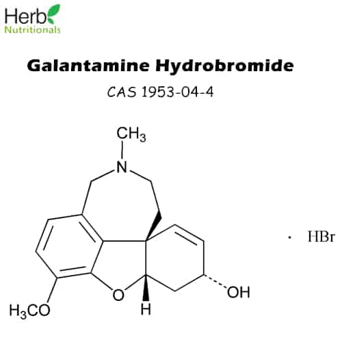 Galantamine Hydrobromide formula